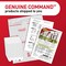 Command Large Picture Hanging Strips, Damage Free Hanging Picture Hangers, No Tools Wall Strips for Living Spaces, 14 White Adhesive Strip Pairs(28 Strips)
